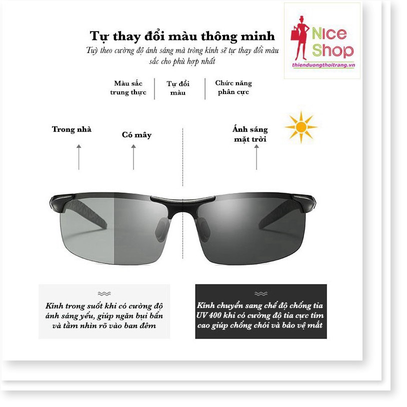 Giá Vốn - Kính mát ngày và đêm chống chói bảo vệ mắt trước tia cực tím | BigBuy360 - bigbuy360.vn