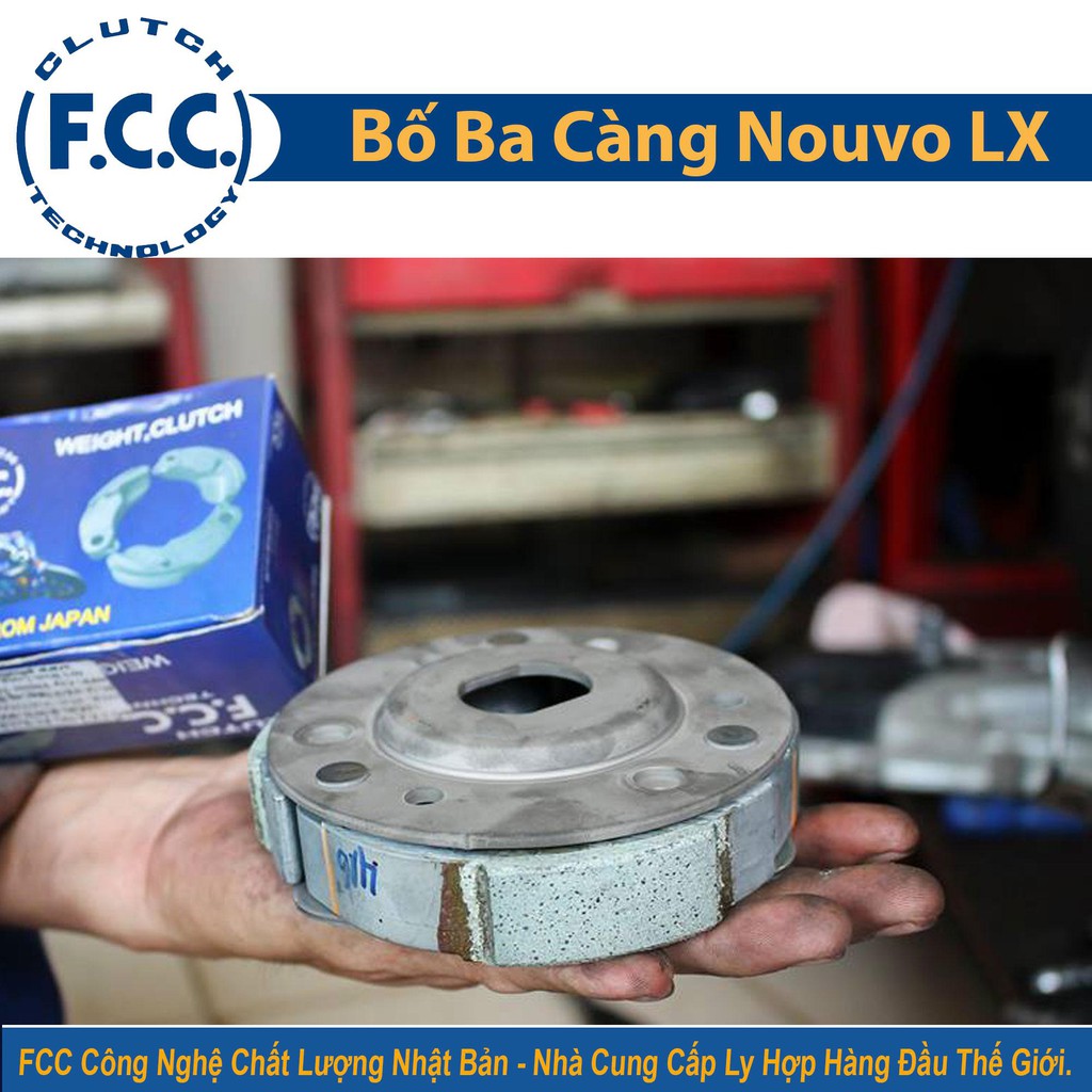 Bố ba càng FCC Yamaha Nouvo LX