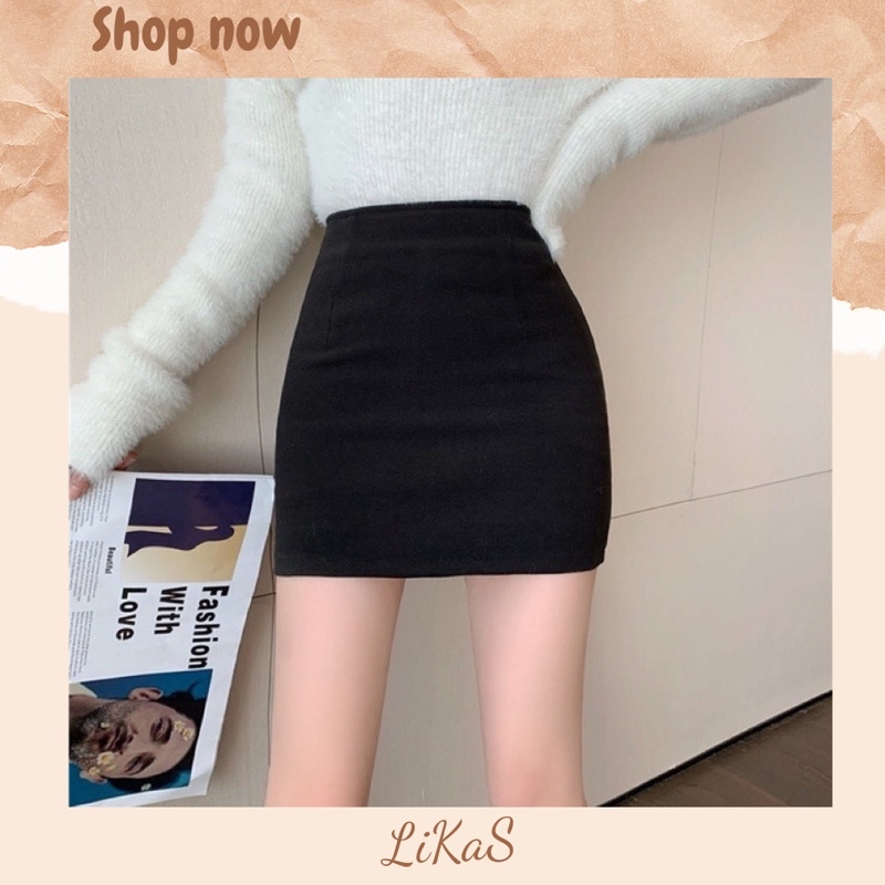 Chân váy ôm trơn điệu đà ( sẵn size S M )