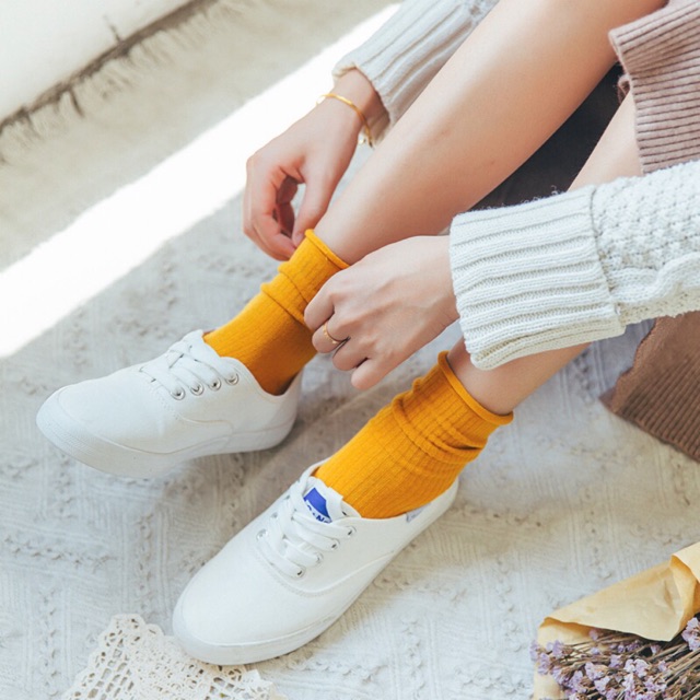 Tất nhún len tăm chất đẹp