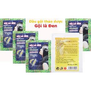 Dầu Gội Nhuộm Đen Tóc nhân sâm gói 23ml