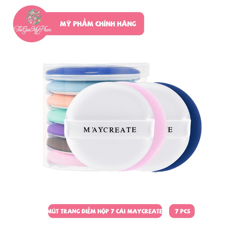 Mút Trang Điểm Hộp 7 Cái Maycreate