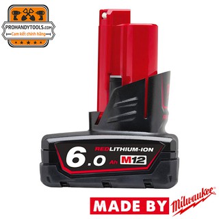 PIN LI-ON 12V 6.0AH MILWAUKEE M12B6