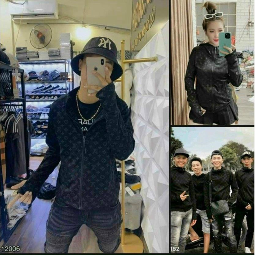 Áo khoác nắng nam che kín bàn tay chất vải Umi thấm hút mồ hôi tốt, có mũ tăng khả năng chống nắng