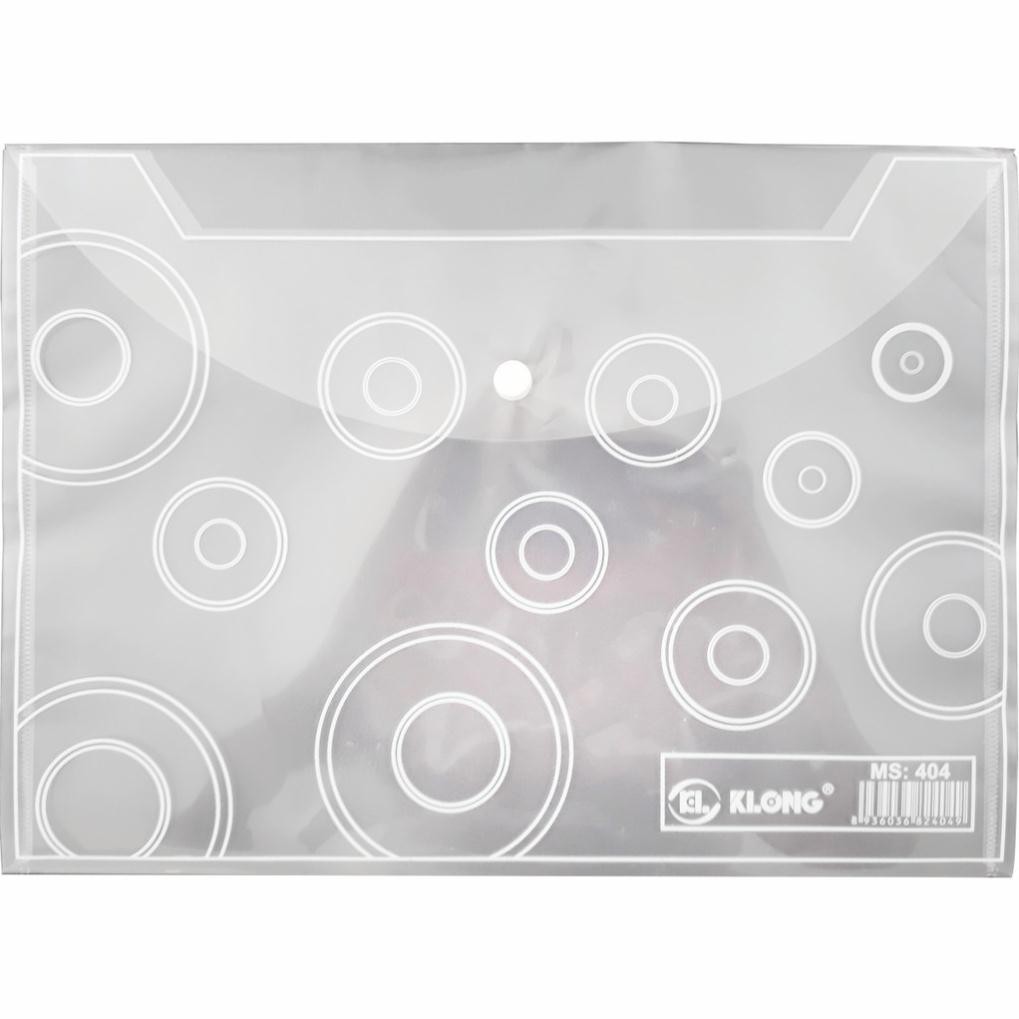 Túi Clear Bag A4 độ dày 0,08 mm; MS 404 - sỉ ib
