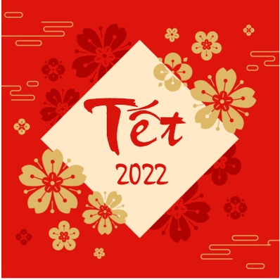 Combo 100 tem tết size 7x7 chúc mừng năm mới 2022,Tem dán hộp, hũ, chai, lọ đựng mứt Tết, khô, hộp quà tặng