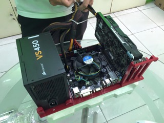 [SALE 10%] Đế bắt mainboard, nguồn cho phòng nét
