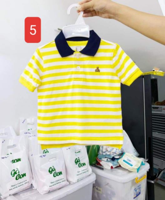 Áo Phông PoLo cổ lật xuất xịn bé trai