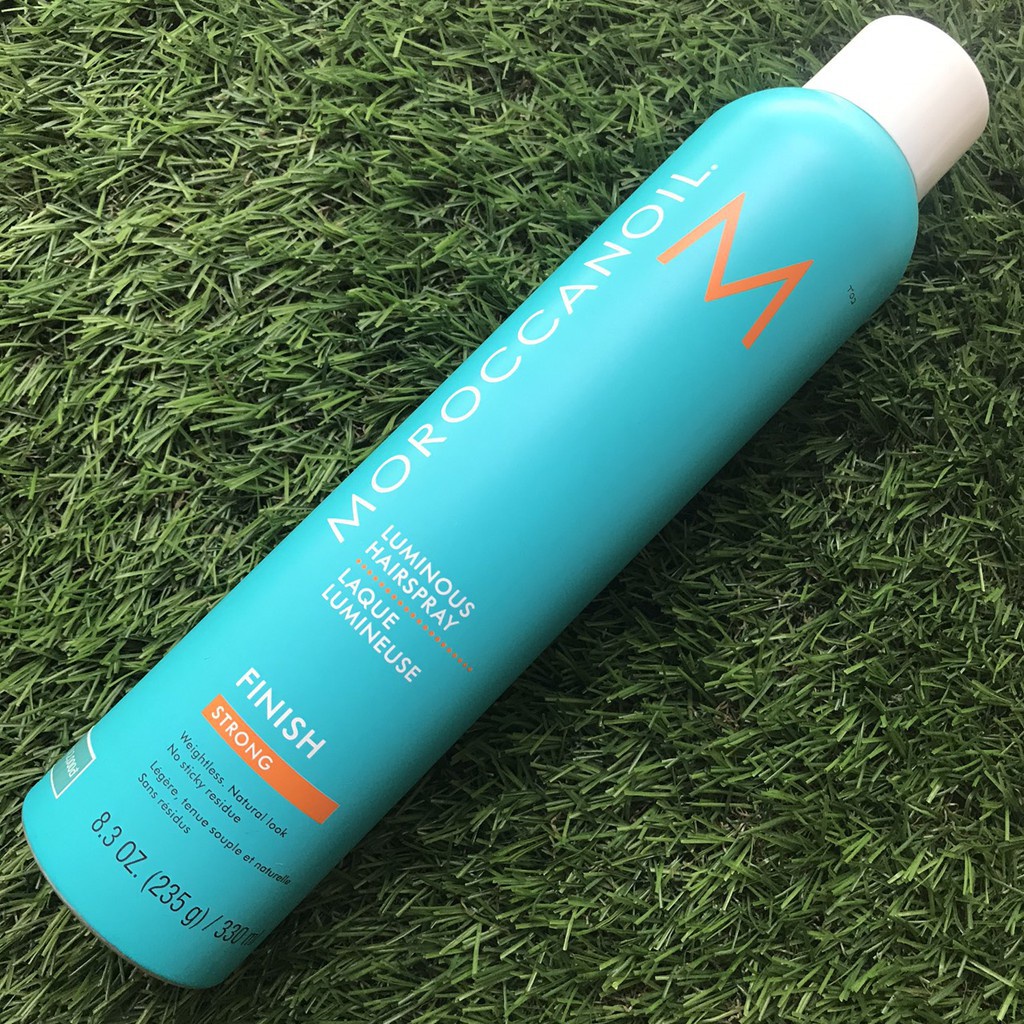 Gôm xịt giữ nếp tóc linh hoạt siêu cứng Moroccanoil Finish Luminous Hairspray EXTRA STRONG 330ml