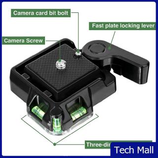 Camera Camcorder Tripod Monopod Ball Head Quick Release Plate Clamp Adapter