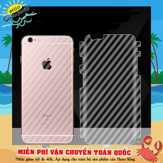 Miếng Dán Carbon Mặt Sau Của Dòng Máy Iphone, Samsung, Oppo