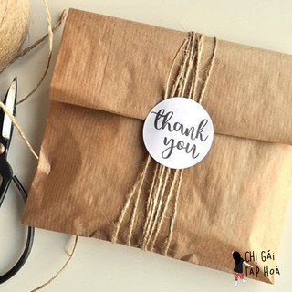 Sticker Thank You ( 20 miếng_4x4cm )