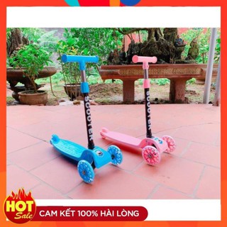 🌸 🌸Xe trượt Scooter 3 bánh có bánh xe phát sáng cho bé