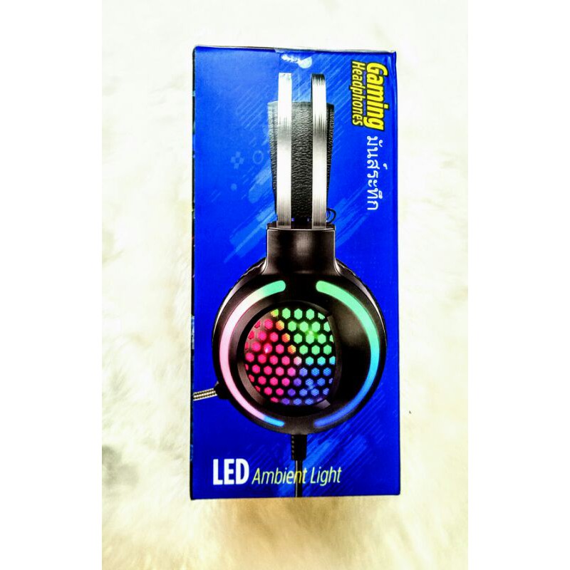 HEADPHONE tại nghe chụp tai GAMING có mic đàm thoại đèn LED Hoco HK100 cực Siêu cực hot chuyên dùng cho game thủ  .