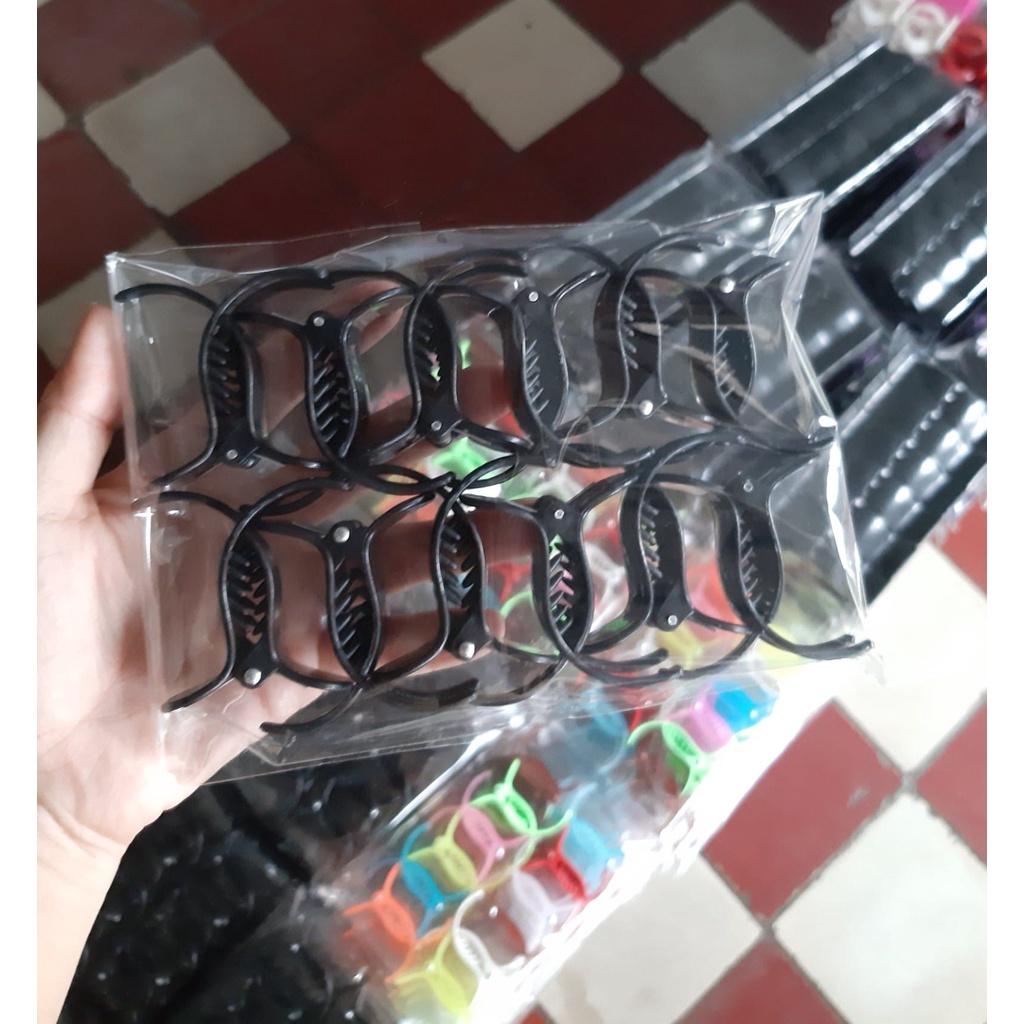 Kẹp càng cua 3r, nhựa dẻo không gãy, hàng bóng