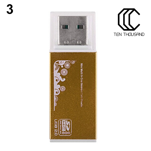 Đầu Đọc Thẻ Nhớ T ~ Usb 2.0 Cho Micro Sd Sdhc Tf M2 Mmc Ms Pro Duo