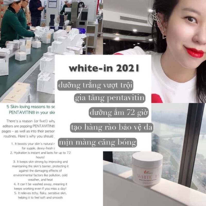 White-in Phiên bản 2021❤️ Kem dưỡng trắng da dành cho face và body❤️ | BigBuy360 - bigbuy360.vn