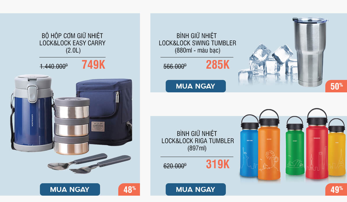 Lock&Lock Official Store (Cửa hàng chính hãng), Cửa hàng trực tuyến Shopee Việt Nam