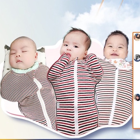 Nhộng chũn COCOON túi ngủ giúp bé ngủ sâu ngon giấc