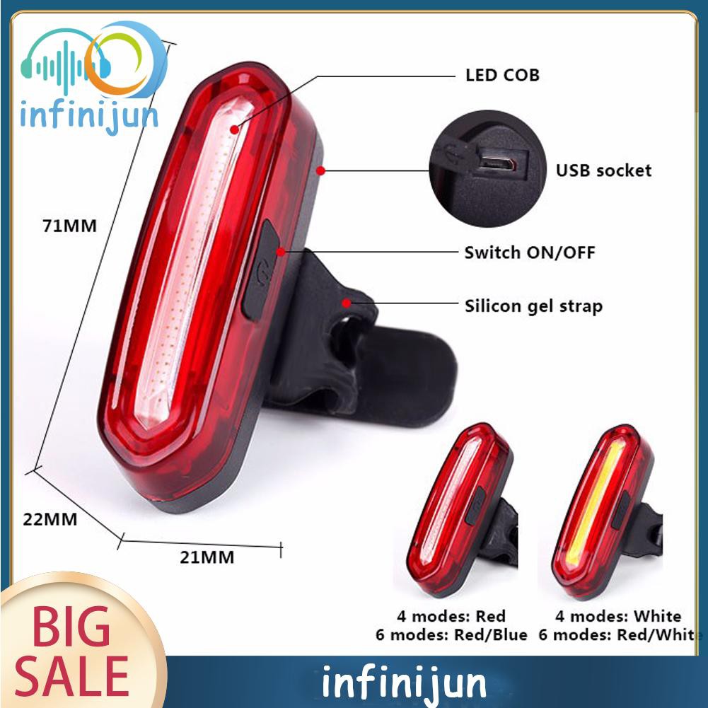 Đèn led tín hiệu gắn đuôi xe đạp chất lượng