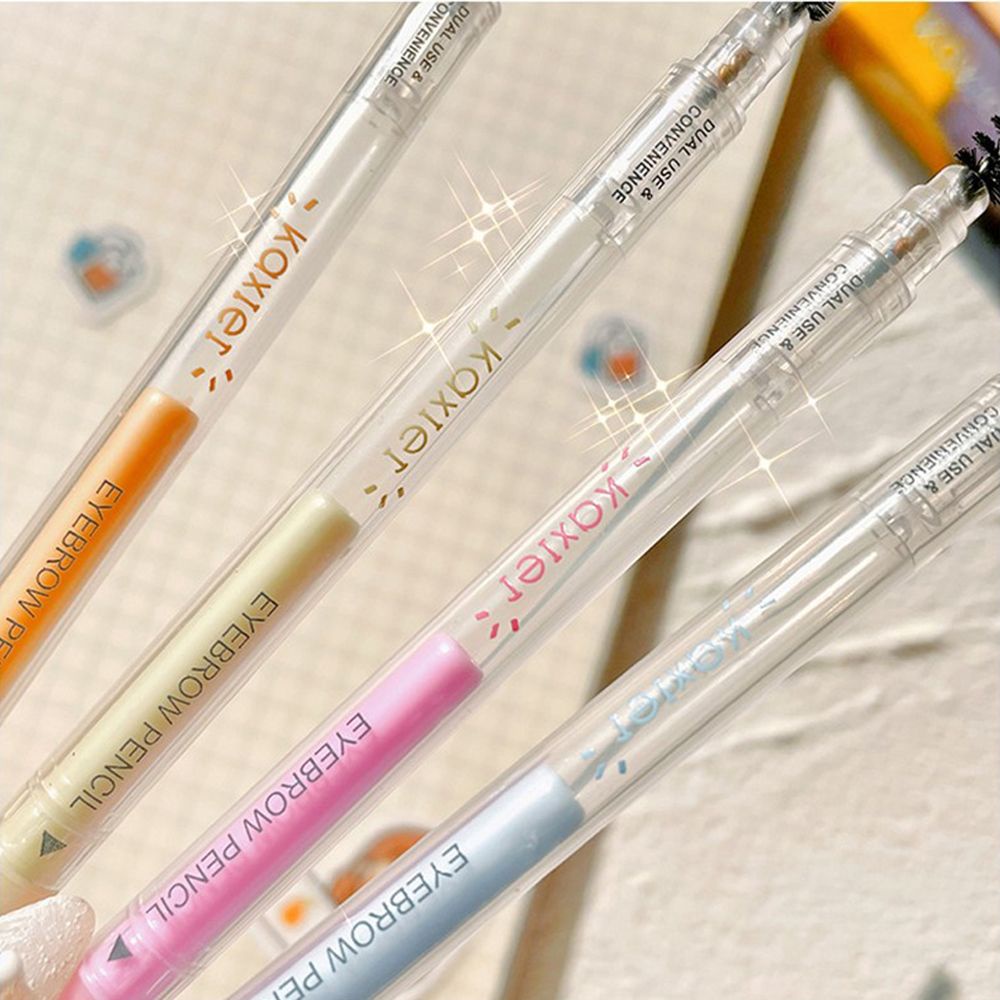 [Hàng mới về] Bút kẻ lông mày thiết kế có thể thu vào siêu mịn màng bền bỉ tiện lợi