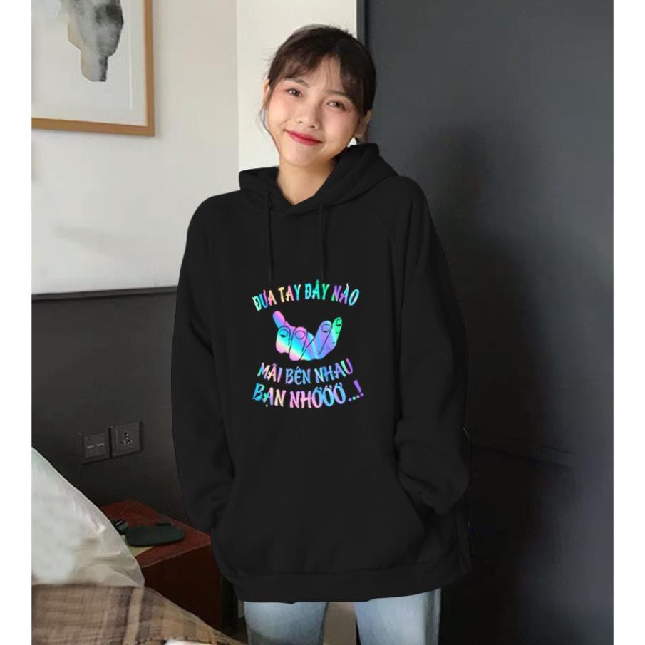 Áo Khoác Nỉ Hoodie Phản Quang SWE [HÀNG BAO ĐẸP] | BigBuy360 - bigbuy360.vn