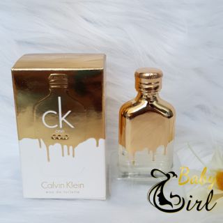 Nước Hoa Mini Nữ CK One Gold 10ml