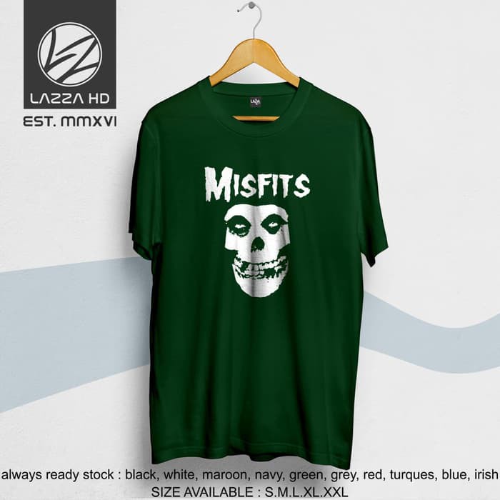 Áo Thun In Logo The Misfits Distro Thời Trang Năng Động