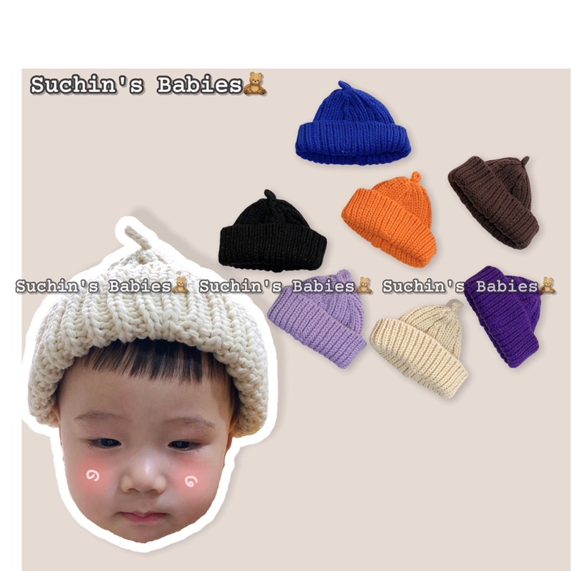 Mũ len chóp Hàn Quốc Suchin MUK0049