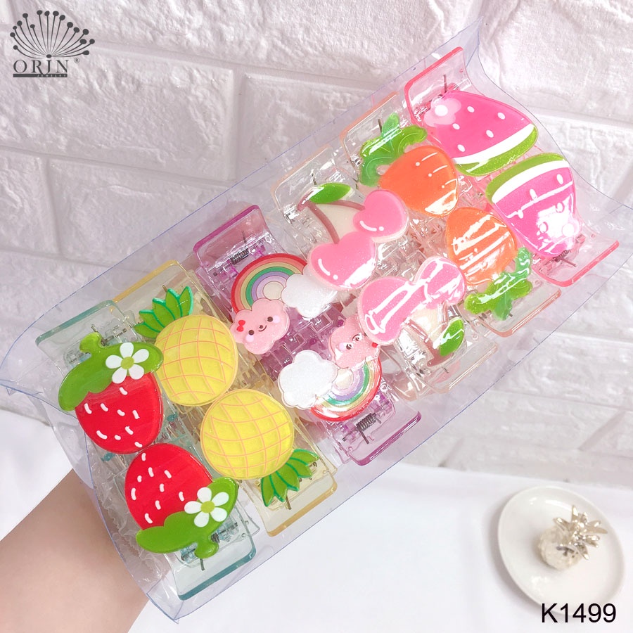 Kẹp tóc càng cua nhiều mẫu thời trang Orin K1499
