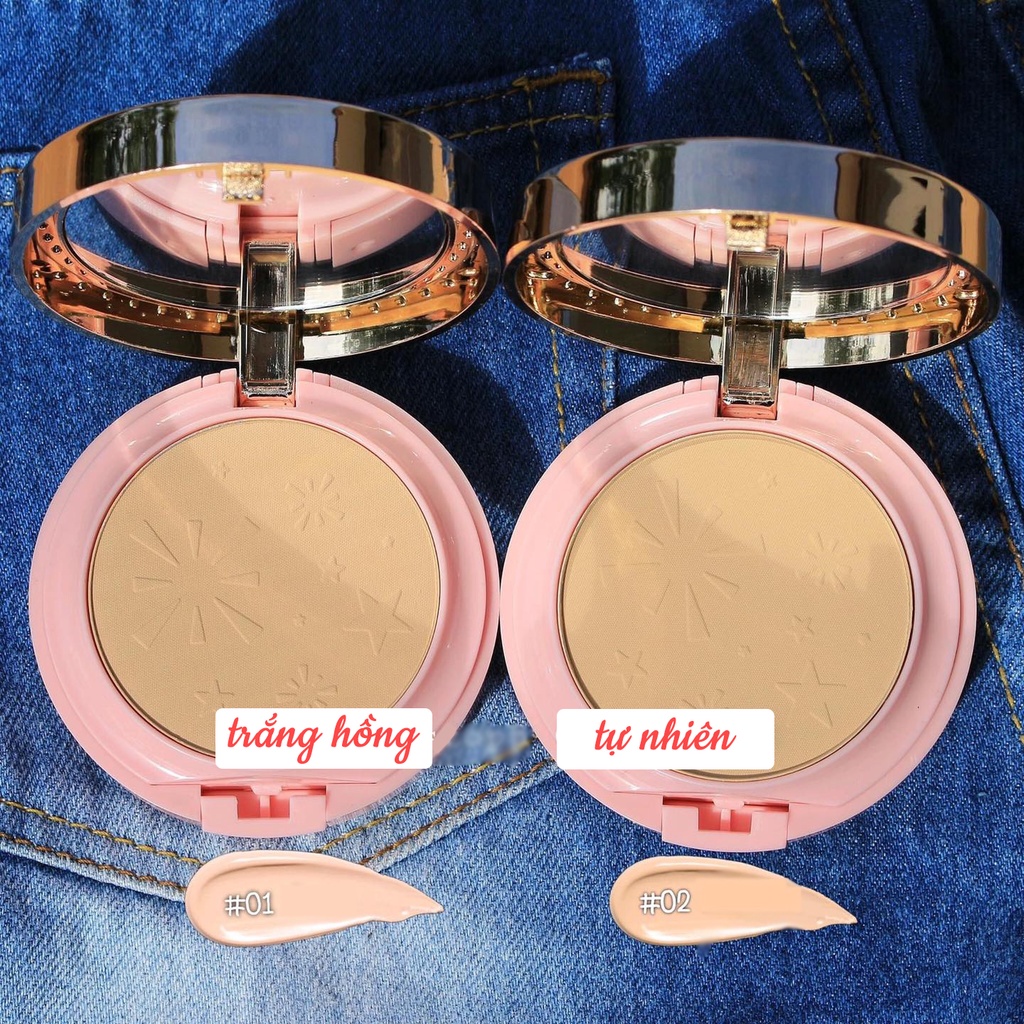 Phấn phủ Kiss Beauty dạng nén tiện lợi , kiềm dầu nội địa Trung g20shop | BigBuy360 - bigbuy360.vn