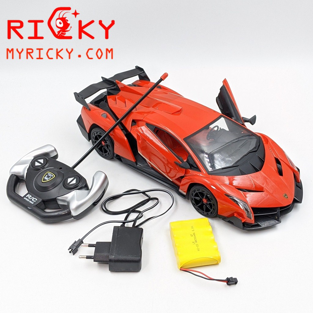 Xe điều khiển đóng mở cửa - Pin sạc - Cỡ lớn 1:12