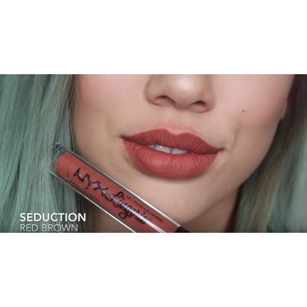 Son kem NYX Lingerie Liquid Lipstick.