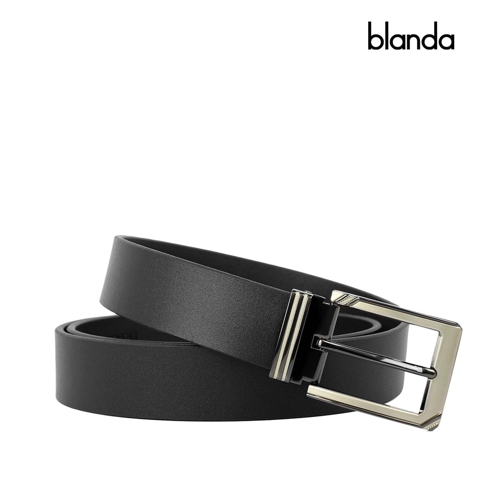 Thắt lưng nam da bò 1 lớp Blanda, đầu khóa kim, chất liệu hợp kim blazer 7TLBH22
