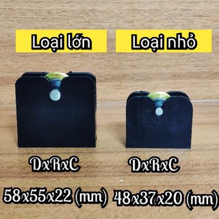 Bánh xe cửa lùa