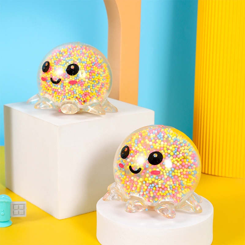 Đồ chơi squishy Giảm Stress Hình Bạch Tuộc Dễ Thương Cho Bé