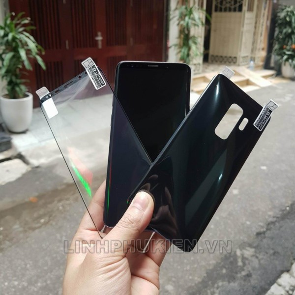 Dán Film 3D Cường lực dẻo chống vỡ Full màn hình Samsung Galaxy S9/ S9 Plus