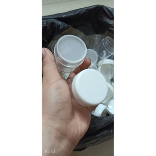 hủ chiếc bột nắp trắng 30g