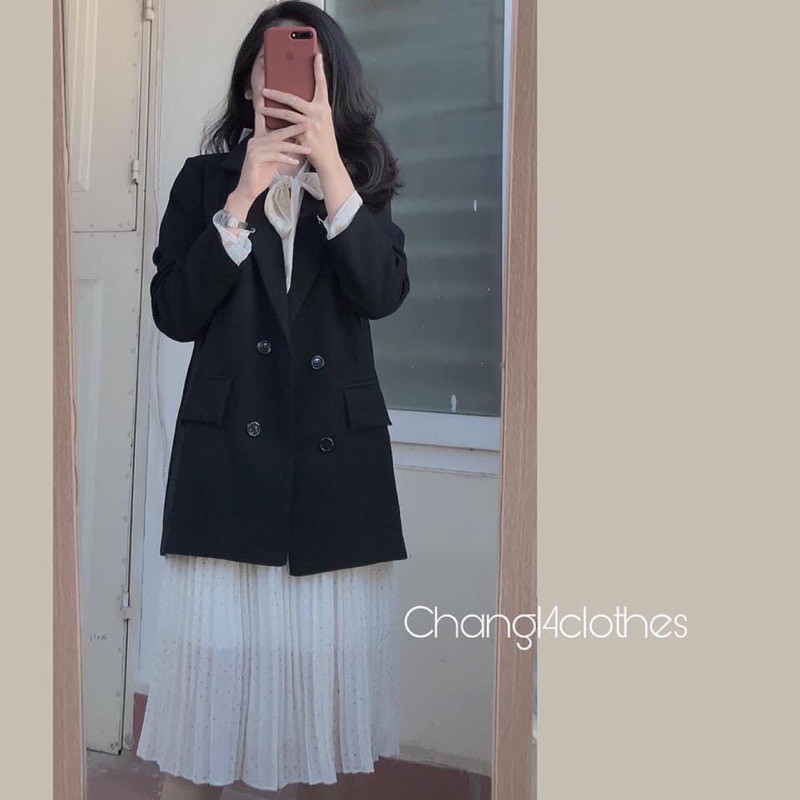 Áo vest nữ công sở blazer 2 lớp | BigBuy360 - bigbuy360.vn