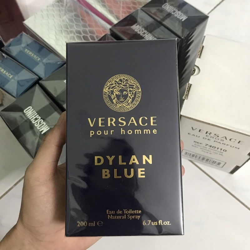 Tiemchietnuochoa-Nước hoa nam Versace Dylan blue Pour Homme Edt 200ml Fullbox