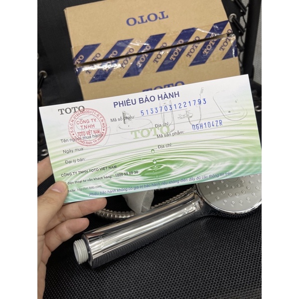 Tay sen tắm cao cấp TOTO DGH104ZR chính hãng, sen tắm nóng lạnh tăng áp lực nước