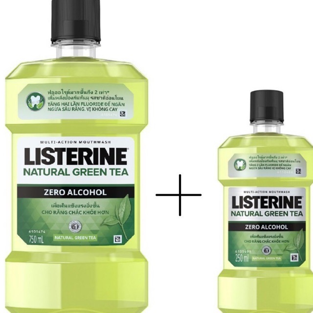 NƯỚC XÚC MIỆNG LISTERIN GREEN TEA 750ml kèm quÀ