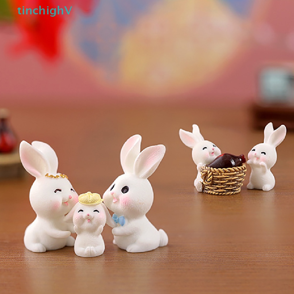[TinchighV] Tượng Thỏ Cung Hoàng Đạo Trung Quốc Thu Nhỏ Trang Trí Tiểu Cảnh Năm Mới Bán Chạy