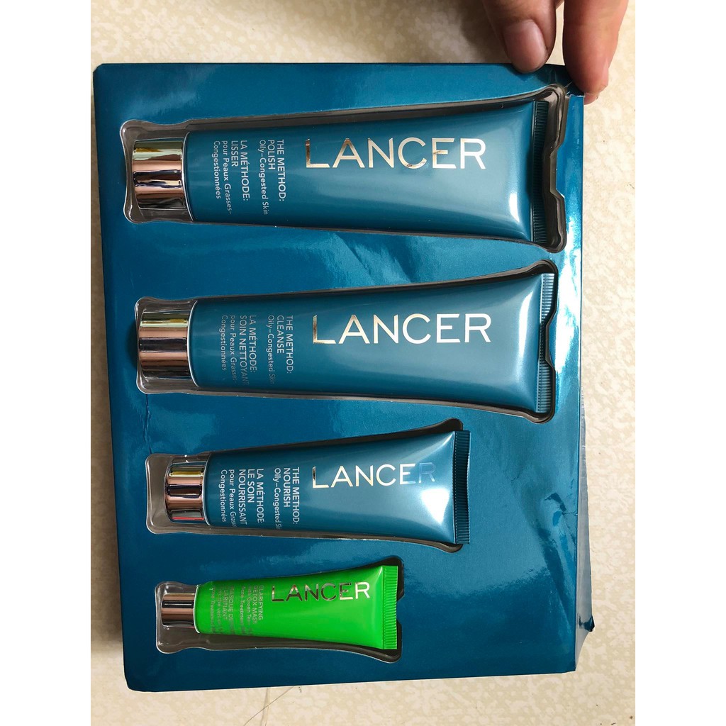 Bộ mỹ phẩm cao cấp Lancer skincare