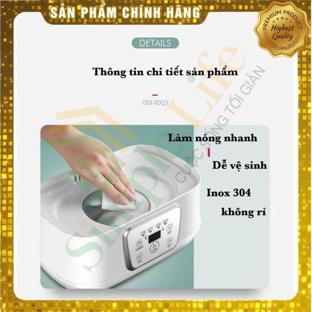 Máy tiệt trùng bình sữa FATZ hâm sữa khử trùng sấy khô uv nội địa Trung Quốc