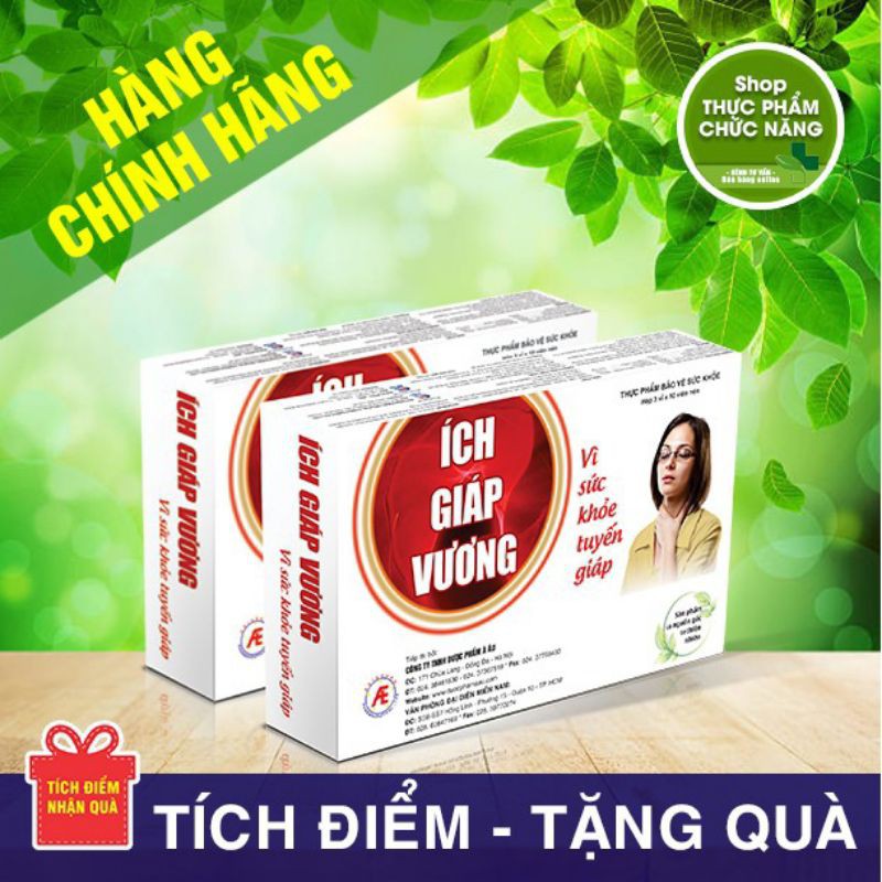 ÍCH GIÁP VƯƠNG 🍀🍀MUA 6 HỘP ÍCH GIÁP VƯƠNG 🍀🍀 TẶNG LUÔN 1 HỘP 30 VIÊN