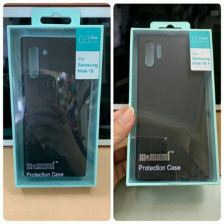 Ốp lưng memumi samsung note 10/ note 10 pro/ note 10 plus siêu mỏng 0.3mm chính hãng