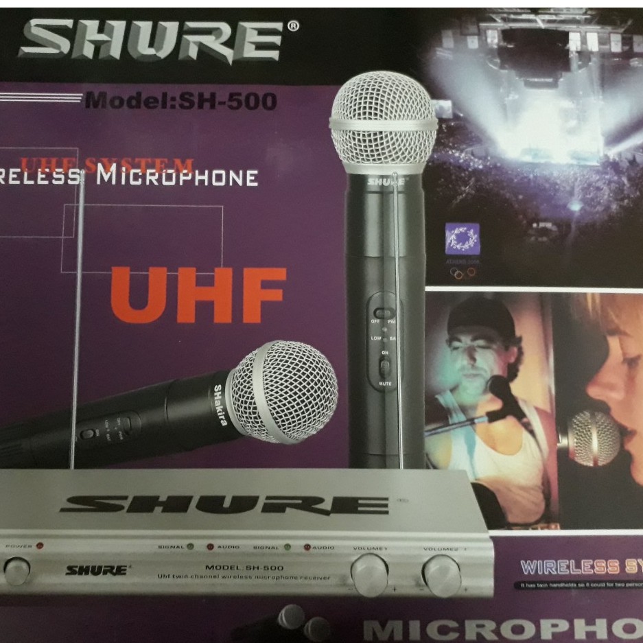 Micro không dây SHURE SH 500
