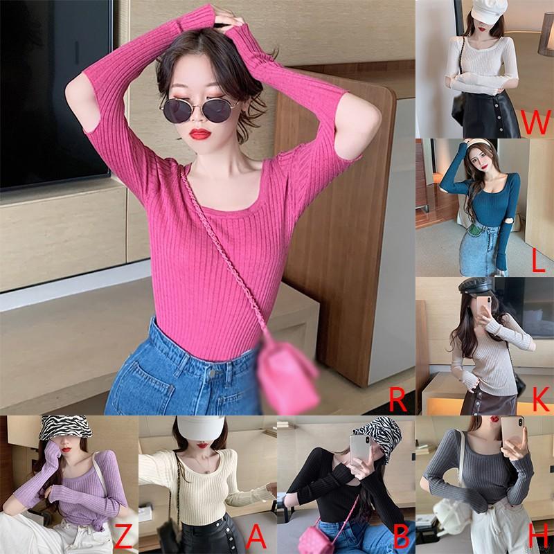 Áo Len Tay Dài Thời Trang Dành Cho Nữ