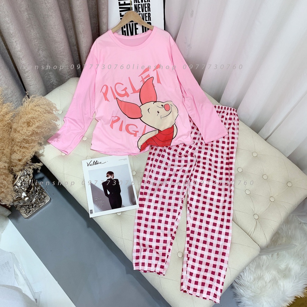 Bộ mặc nhà hình dễ thương [ảnh thật] | BigBuy360 - bigbuy360.vn